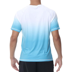 Men's Solid Color Quick Dry Training <b>T</b> <b>Shirt</b> Gym Sports Compression MMA <b>BJJ</b> Rash Guard Anti-UV UPF50 Short Sleeve Breathable - Product Image 2