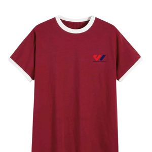 Camiseta Azul con Cuello Redondo y Manga Corta para Hombre, Camiseta Estampada Informal, Estilo Urbano, Camiseta Ligera, Moda Sostenible - Product Image 4