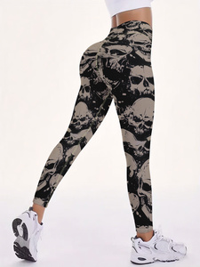 Leggings extensibles longs pour femmes avec tissu doux au toucher et mouvements fluides - Product Image 3