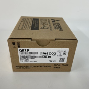 MITSUBISHI ELECTRIC Q Series PLC ชุดจ่ายไฟ Q63P - Product Image 1