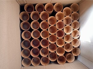 Pot en fibre de coco, fabriqué au Vietnam, conçu pour la pépinière, le jardinage, la plantation et les applications décoratives - Product Image 2