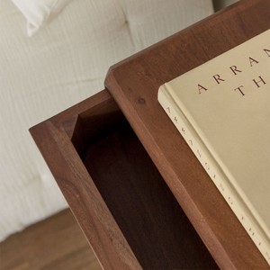 โต๊ะข้างเตียงวานดานา โนวา ไพร์มขนาด 40x30 ซม. ทำจากไม้อะคาเซีย นอร์ดิลัน - Product Image 2