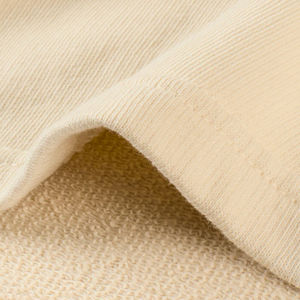 250g 100% Organic Cotton Mens Shorts Heavy Cotton Fleece Fabric Solid <b>Elastic</b> Waist Quick Dry Eco-Friendly Casual Shorts - Product Image 6