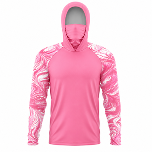 Chemise de pêche pour homme performante à capuche et manches longues, vêtements d'extérieur, fabricant de vêtements personnalisés - Product Image 4