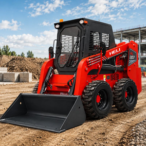 Mini-chargeuse compacte diesel avec benne hydraulique pour projets agricoles et de construction - Product Image 6