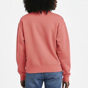 Sudadera con Capucha Extra Grande para Mujer, Estilo Hip Hop, 100% Algodón, Personalizada OEM/ODM, Cuello Redondo, Ropa Urbana de Invierno - Product Image 4