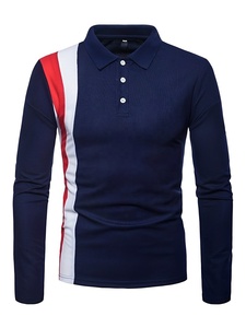 Personnalisation en gros anti-rides solide 100% coton décontracté à manches courtes pour chemise Golf pour chemise - Product Image 5