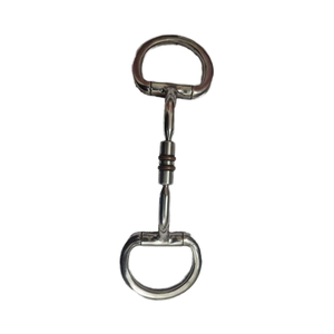 Vintage Style Soft Contact <b>Titanium</b> Loose Ring Horse Bits For Better Control Latest Edition Stainless Steel Made <b>Titanium</b> Bit - Product Image 6