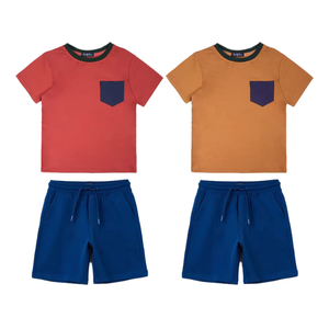 Vêtements d'été pour enfants, t-shirts pour garçons, 100% coton, manches courtes, grande taille, compressés, pour tout-petits, garçons et filles, vente en gros - Product Image 1