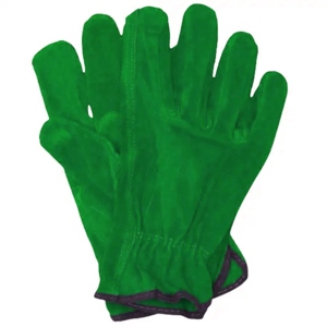 Wholesale Heavy Duty Safety <b>Gloves</b> Goat Grain Leather 11 oz Thick Anti-static Driving Work Industrial Hand Protection Gardening - Product Image 3