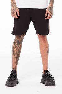 Algodón French Terry Cintura media Cierre de cordón Respetuoso con el medio ambiente Transpirable Fitness Entrenamiento informal Hombres Pantalones cortos deportivos - Product Image 2