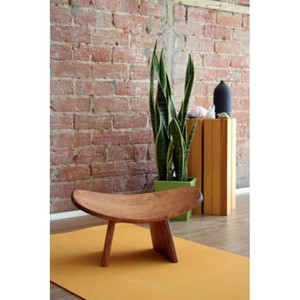 Handcrafted Pine <b>Wood</b> Ergonomic Kneeling <b>Bench</b> with <b>Storage</b> - Wholesale - Product Image 5