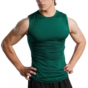 Camiseta Deportiva sin Mangas Personalizada para Hombre, de Secado Rápido, Ligera, para Entrenamiento, Running, Fitness, Gimnasio, Ropa Deportiva Activa - Product Image 1