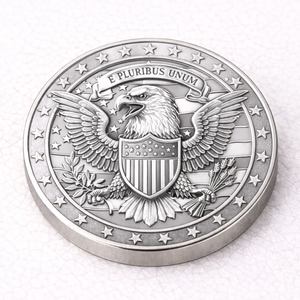 เหรียญเงินอเมริกันแบบกำหนดเอง - เหรียญที่ระลึกประจำชาติ ของที่ระลึกโฆษณา ของที่ระลึกโบราณ ดีไซน์เลียนแบบเคลือบทอง ป้องกันรังสียูวี - Product Image 4