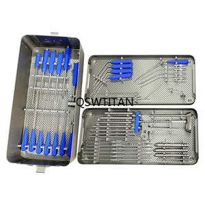 Juego de Instrumentos Quirúrgicos Manuales Endoscópicos Biportales Unilaterales para Cirugía de Columna Vertebral, Instrumentos UBE, Instrumental Quirúrgico Ortopédico de Dentavex - Product Image 1