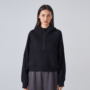 <b>womens</b> long hoodie extended length comfortable casual sweatshirt soft fabric warm daily wear <b>outfit</b> for relaxed and modest style - Product Image 6