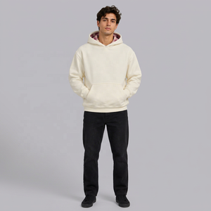 Sweat à capuche personnalisé en molleton pour homme, coupe oversize, épais, style streetwear, décontracté et de qualité supérieure - Product Image 1