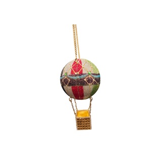 Bolso de mano de lujo con diseño de globo aerostático de cristal, bolso bandolera de diseño, precio al por mayor desde India - Product Image 1