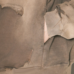 เสื้อฮู้ดดี้ผู้ชายสไตล์เบสิค สีซีดแบบวินเทจ เนื้อผ้านุ่ม สวมใส่สบาย ทรงหลวม แฟชั่นลำลอง เหมาะสำหรับใส่กิจกรรมกลางแจ้ง - Product Image 3