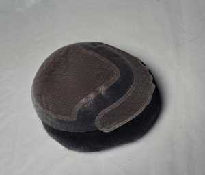 Cabello Indio Virgen 100% Humano, Ondulado Profundo, Ondulado al Agua, Prótesis Capilar, Sistema de Parches Capilares, Taz Bangladesh - Product Image 3