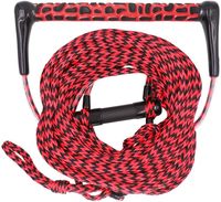 Corde tressée creuse pour sports nautiques, corde de ski nautique avec poignée en EVA, idéale pour le ski nautique, le wakeboard, le kneeboard