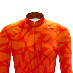 Chaqueta de Ciclismo de Manga Larga al por Mayor, Abrigo de Forro Polar para Bicicleta de Montaña, Ropa de Ciclismo Transpirable de Secado Rápido - Product Image 4