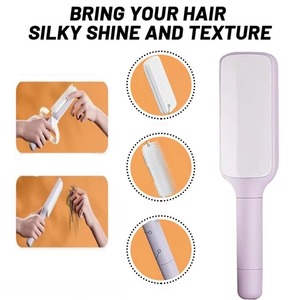 <b>Dropshipping</b> Products 2026 Automatic Cleaning Rotating Lifting Massage Comb Self Cleaning Hairbrush <b>Dropshipping</b> Agent - Product Image 3