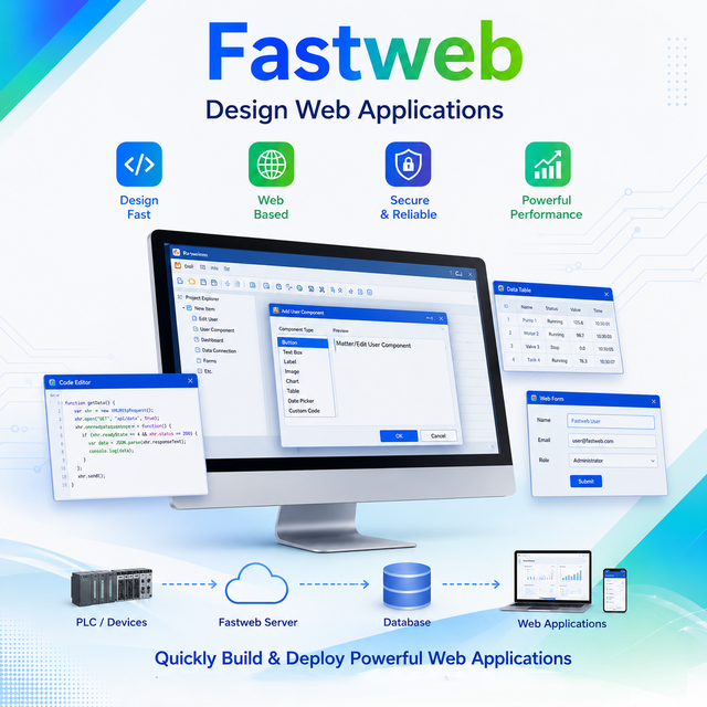 Industrial Web SCADA Software & Free Scada Software | Fastweb Web Application Platform – OEM Available