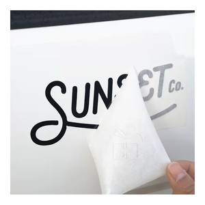 Weatherproof Waterproof Windshield PVC Custom Logo Letter Transfer <b>Decals</b> Bumper <b>Car</b> Window Stickers Vinyl <b>Car</b> <b>Decals</b> - Product Image 2