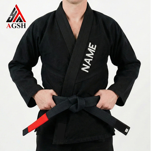Kimono de Jiu-Jitsu pour enfants, tissage perlé, 100% coton, léger, durable, avec ceinture blanche, logo sur le devant, approuvé par l'IBJJF, unisexe - Product Image 1