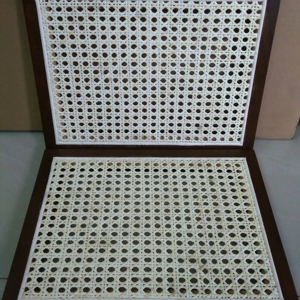 AVAILABLE Bleached White Rattan Cane Webbing - Uniform Color Smooth Finish Rattan Sheets for Modern Furniture Design - Product Image 1