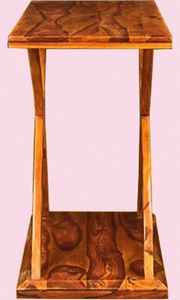 Mesa de consola de madera acento de entrada versátil para la decoración de la sala de estar - Product Image 4