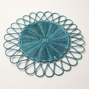 Nouvelle Arrivée Set de Table en Coton et Assiette de Présentation en Jonc de Mer pour Décoration de Table de Noël, Sets de Table en Rotin Couleur Personnalisée du Vietnam - Product Image 5