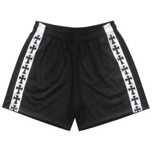 100% Polyester Fully Sublimation Unisex Basketball Custom Mens Mesh Shorts Double <b>Layer</b> 7 Inch Mesh Shorts With Pockets - Product Image 5