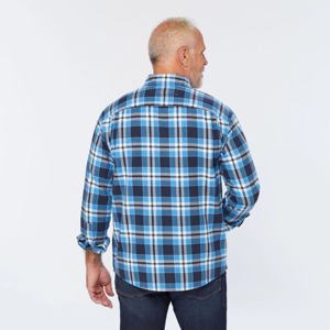 Chemises en flanelle à boutons pour hommes, mode de luxe, vente chaude, coton lourd, à carreaux, unisexe, pour garçons, respirantes - Product Image 3
