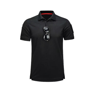 Camiseta Polo Personalizada con Logotipo de su Propia Marca, Cuello Alto, Manga Corta, Poliéster de Secado Rápido, Camisetas Polo para Hombre - Product Image 2