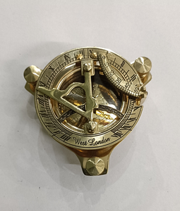 Vintage Brass Astrolabe <b>Compass</b> <b>Antique</b> Nautical Navigation Instrument Maritime Decorative Collectible Gift - Product Image 2