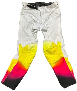 Pantalones de moto de carreras de cross unisex, pantalones de tela elástica para moto de cross, pantalones transpirables de cuero hasta la rodilla, directo de fábrica, venta al por mayor, estampado - Product Image 1