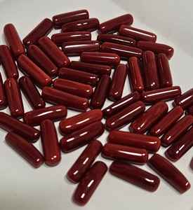 Coral Rojo Natural Italiano en Forma de Cápsula, Nuevo Producto, Color Extra Intenso, Gema de Mejor Calidad, Gema Suelta para Joyería - Product Image 2