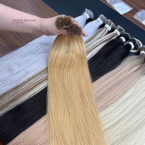 Hair Extensions Vietnamese Remy Nano Tip Keratin Blonde Double Drawn Natural Real Hair Vendors Beauty Product For Women - Product Image 6
