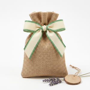 ริบบิ้นโกรเกรนสีครีมเขียวขอบจีบขนาด 25 มม. ผู้ผลิตริบบิ้นสำหรับงานแต่งงาน กล่องของชำร่วย ของตกแต่งต้นไม้ ของตกแต่งโต๊ะ งานฝีมือ - Product Image 2