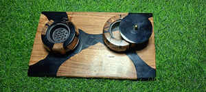 Quemador de Incienso de Resina Hecho a Mano Artístico, Diseño Árabe Moderno para Regalo Festivo de Ramadán y Eid - Product Image 5