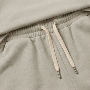Conjunto de 2 Piezas de Shorts Tejidos para Mujer, Camiseta de Cuello Redondo de Color Sólido y Shorts por Encima de la Rodilla, Diseño Minimalista, Traje de Algodón Transpirable - Product Image 5