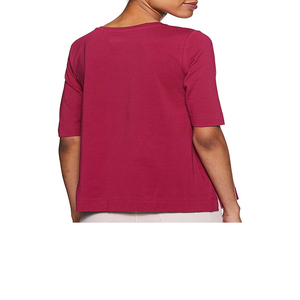 High Quality Casual Oversized Cotton <b>T</b>-<b>shirt</b> Women Custom <b>Silk</b> Printing Short Sleeve <b>T</b>-<b>shirt</b> Women - Product Image 2