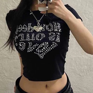 Conjunto Deportivo Casual para Mujer, Top Corto y Pantalones Cortos, Camisetas sin Tirantes con Estampado de Letras, Material Spandex Transpirable de Secado Rápido, Dos Piezas - Product Image 5