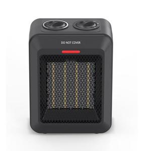 Calentador eléctrico de 220V con carcasa de plástico, control mecánico, protección contra sobrecalentamiento, color opcional, fabricado en Vietnam, negro/opcional. - Product Image 1
