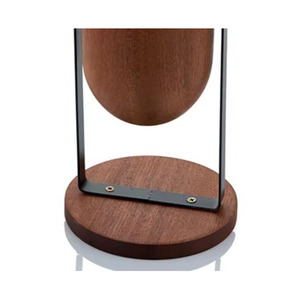 Ensemble de brûleurs d'encens modernes en métal et bois, élégants diffuseurs rotatifs pour une décoration intérieure raffinée et la relaxation - Product Image 5