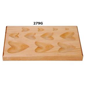 Bloc de bois en forme de cœur de haute qualité, outil de façonnage du bois en forme de cœur, moule en bois en forme de cœur pour la fabrication de bijoux, vente en gros au prix le plus bas - Product Image 3