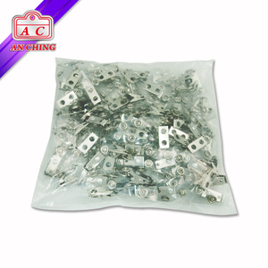 Clip d'identification d'insigne de popper en métal à sangle transparente - Product Image 2