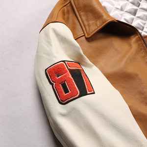 Vestes de baseball pour hommes personnalisées, style décontracté, avec col montant, qualité supérieure, disponibles en différentes couleurs - Product Image 5